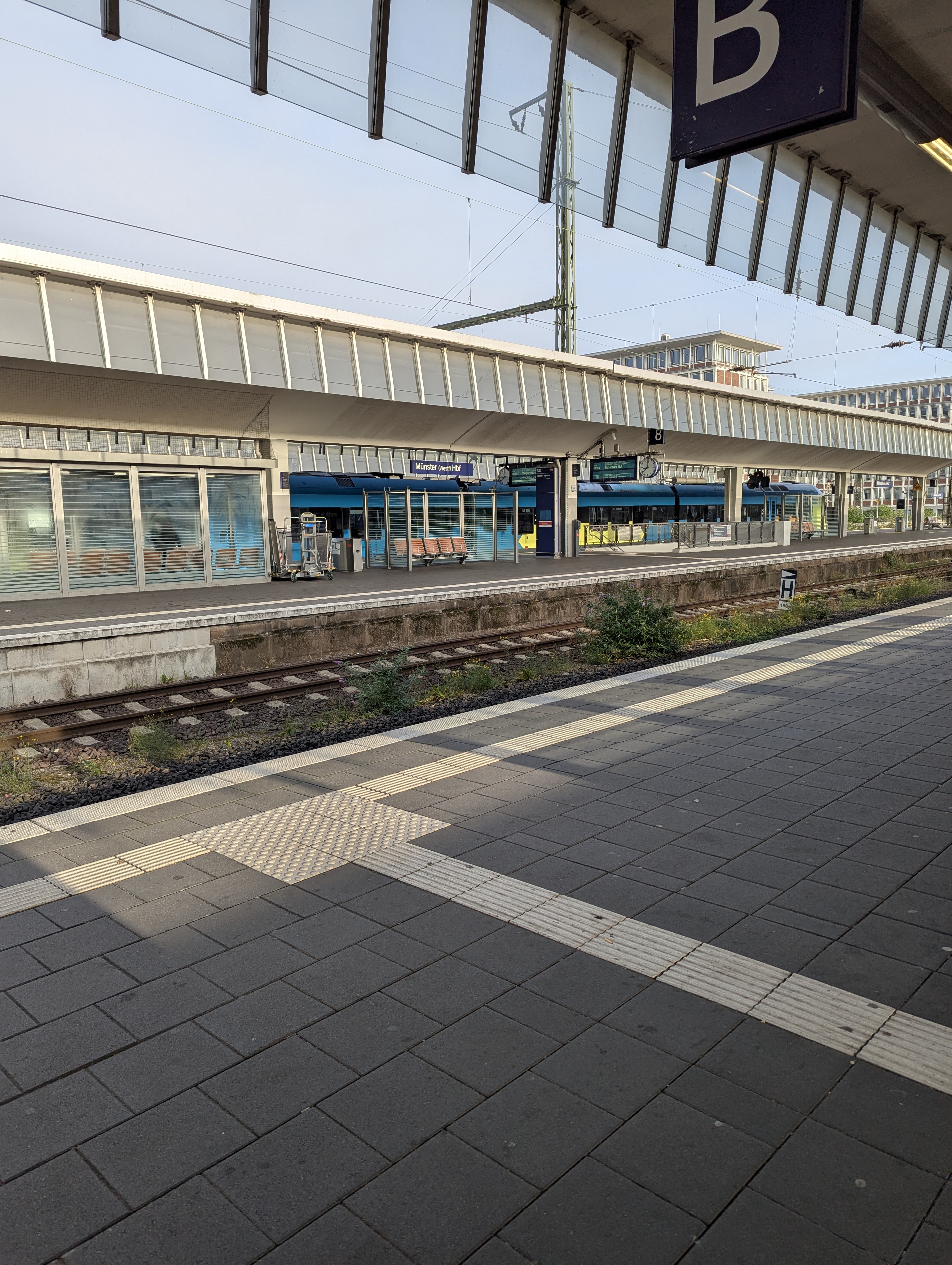 train, Muenster, Koln, Germany